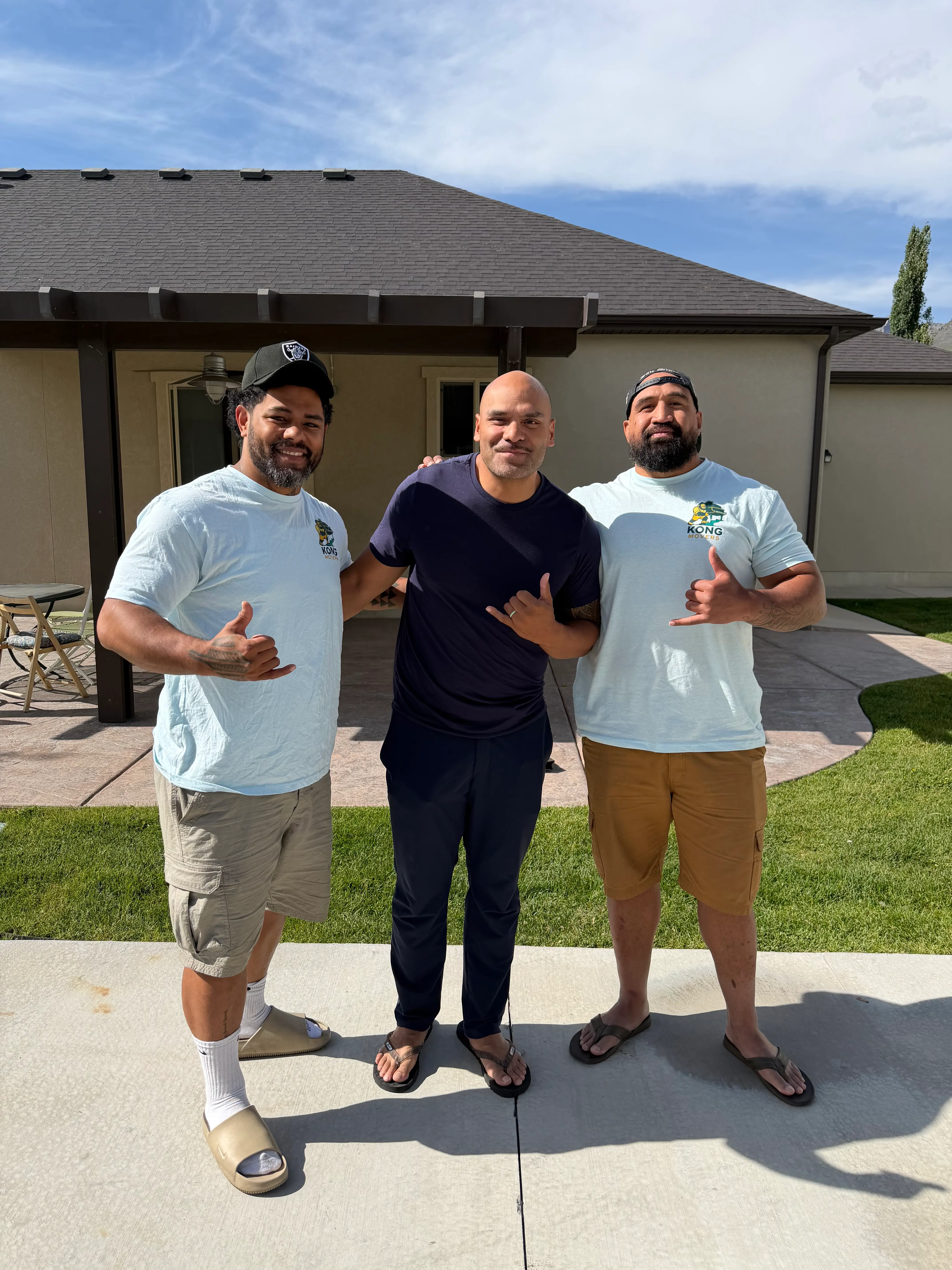 Kong Movers professional moving team ready for a job in Salt Lake City